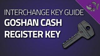 Goshan Cash Register Key - Key Guide - Escape From Tarkov