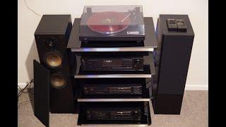 HiFi Set - Dual CS 455-1 Turntable, CR 5950 RC Amplifier, CD 5150 RC CD Player,  CC 5850 RC Cassette