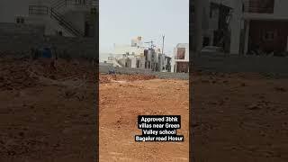Approved 3bhk villas near Green Valley school Bagalur road HOSUR