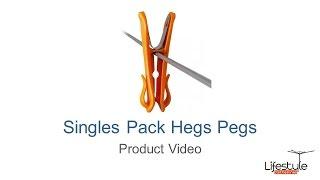 Singles Pack Hegs Pegs HEGS2PACK Product Video