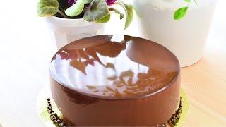 Зеркальная глазурь из какао  Mirror Glaze cocoa