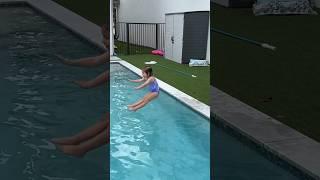 My daughter learns to swim!! Future Olympic swimmer!