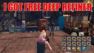 I GOT FREE DEEP REFINER | SOLO STANDARD PART 3 | LAST DAY RULES SURVIVAL #rustmobile