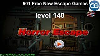 [Walkthrough] 501 Free New Escape Games level 140 - Horror escape - Complete Game