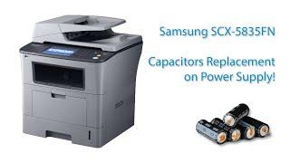 How-to Fix a Samsung SCX-5835FN Printer that Won't Turn On