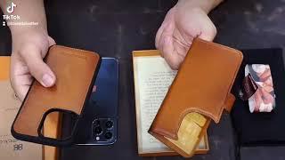 Bouletta Unboxing for iPhone 14 Detachable Leather Wallet Case