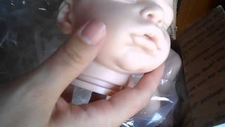 Box opening of Reborn baby Anastasia Kit by Olga Auer