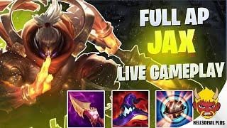 FULL AP JAX IS STILL BROKEN!!! - Wild Rift HellsDevil Plus Gameplay