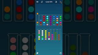 BALL SORT PUZZLE LEVEL 473