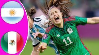 Mexico vs Argentina Highlights | 2024 Concacaf W Gold Cup