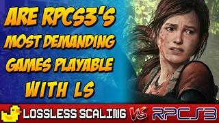 Lossless Scaling vs RPCS3: Are RPCS3's Most Demanding Games Playable with LS?