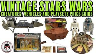 Vintage Star Wars Price Guide | Kenner Playsets, Creatures & Vehicles eBay Sales