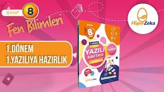 8. Sınıf Fen Bilimleri 1. Dönem 1.Yazılı - 2024 (açık uçlu sorular)