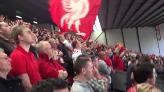 You'll never walk alone the Kop