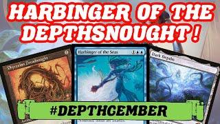 HARBINGER OF THE DEPTHSNOUGHT! Legacy monoblue Phyrexian Dreadnought and Dark Depths combo MTG