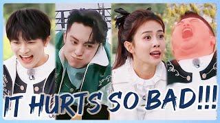 How would Bai Lu and Dylan Wang react when it hurts so bad? Can’t stop screaming! | CLIP