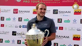 L'écossais Kevin DUNCAN revient sur sa victoire de l'Open Palmeraie Country Club 2019