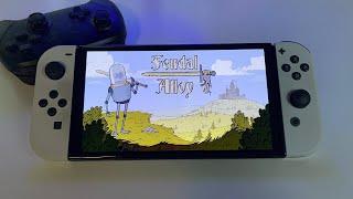 Feudal Alloy - REVIEW | Switch OLED handheld gameplay