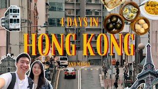 4 Days in Hong Kong & Macau  | Local cafes, iconic spots & must-try foods ️ | Travel Vlog