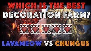 The Fastest Decoration Farming: Lavasioth vs Chungus (MHW)