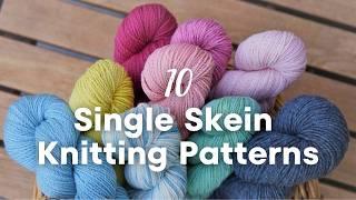 10 Knitting Patterns Perfect for Just One Skein of Yarn