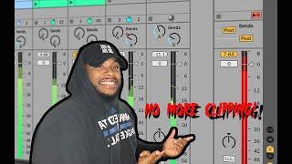 NO MORE CLIPPING!! Gain Staging Beats(-6db)in Ableton Live||Tutorial