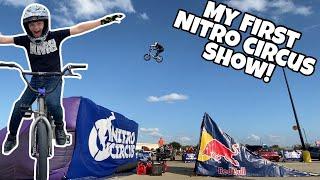 Huge Gap! Huge Tricks! My First NITRO CIRCUS SHOW!!