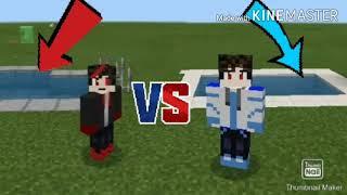 Zane the dark evil vs rainminer the miner build competition part 1