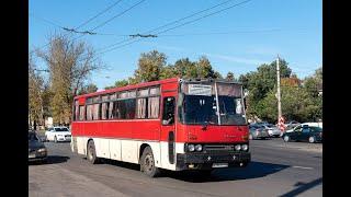 Ikarus 256.54 Н 586 КО 46 Маршрут №!43 Курск - Петровское