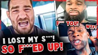 Sean Strickland absolutely FURIOUS! Tyron Woodley SNAPS on "FAKE" Israel Adesanya! UFC 307