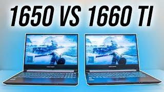 GTX 1650 vs GTX 1660 Ti - Gaming Laptop Comparison