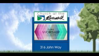 Church LED Sign Display with Electronic Message Center