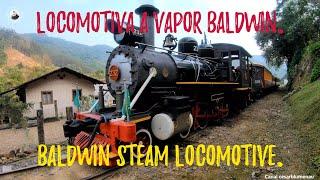   Locomotiva a vapor Baldwin 232 / Baldwin 232 steam locomotive - Apiúna/SC - 2024 -  (Brasil)