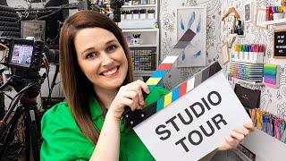 YouTuber Art Studio TOUR!