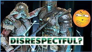 What Makes an Execution Disrespectful - Also, New Valkyrie Execution | For Honor