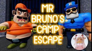 MR BRUNO'S CAMP ESCAPE (Obby)  Roblox Gameplay Walkthrough No Death Speedrun [4K]