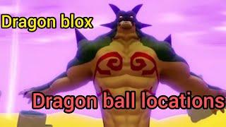 dragon blox / dragon ball locations