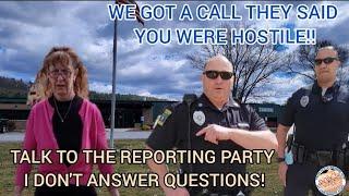 KEENE, NH POLICE GET *DISMISSED* *I DON'T ANSWER QUESTIONS* DRIVE OF SHAME 1ST AMENDMENT AUDIT