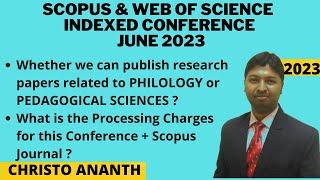 Christo Ananth - Scopus & Web of Science Indexed Conference - June 2023 - ICEAT-2023 - English