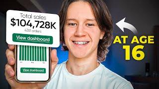 How This 16 Year Old Made $100,000 Dropshipping