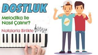 Dostluk Şarkısı Melodika Notaları - Ses Veriyorum