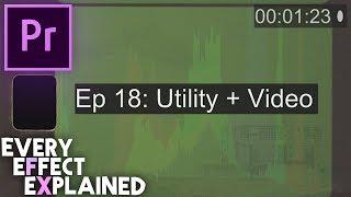 How to use Utility + Video Effects in Adobe Premiere Pro (Every Effect Explained)
