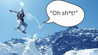 What to do if you're SCARED on your snowboard