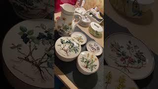 Моя маленькая коллекция винтажной посуды Villeroy&Boch 🪴Botanica и другие предметы красоты ️