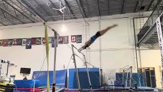 Stella Fischer, Double Lay (E dismount), Bars, 6/13/25