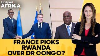 DR Congo President Walks Out of Macron's summit in Paris Over Rwanda Appeasement |Firstpost Africa