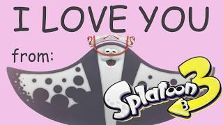 CHEESY Splatoon 3 Valentines to SHARE with Friends :)