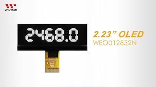 2.23 inch 128x32 Graphic OLED Display (SH1106) - WEO012832N