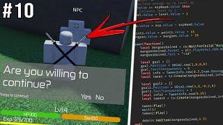 Adding quests, stats and level system + MORE to my game in Roblox Studio - Roblox devlog #10