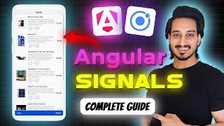 Angular Signals with Ionic: A Complete Step-by-Step Guide for 2024